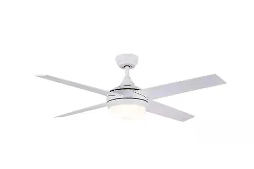 CEILING FAN WITH LIGHT WHITE