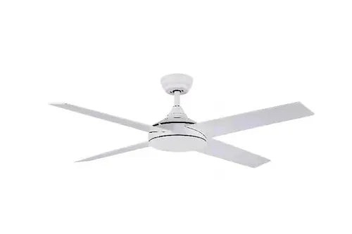 CEILING FAN NO LIGHT WHITE