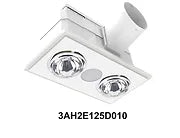 2 HEAT BATHROOM HEATER WITH 10W DOWNLIGHT 4000K (ALTAIR 6)