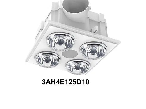 4 HEAT BATHROOM HEATER WITH 10W DOWNLIGHT 4000K (ALTAIR 6)