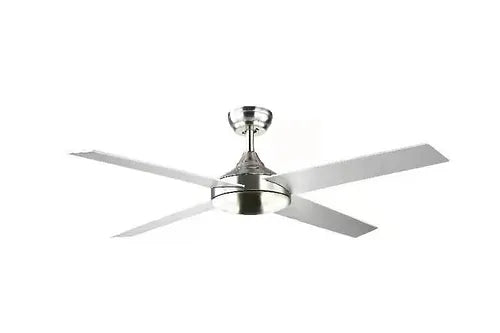 CEILING FAN NO LIGHT SILVER