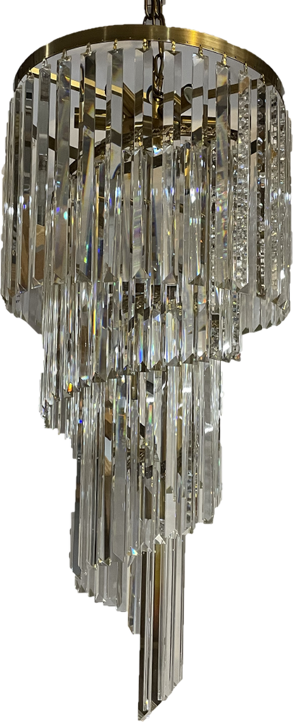 Long Crystal Dangle Chandelier Size 420MM