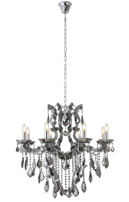 Black Small Crystal Chandelier