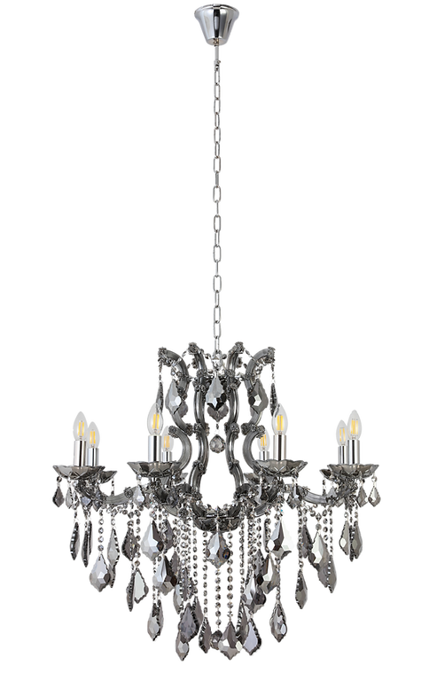 Black Small Crystal Chandelier